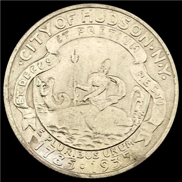 1935 Hudson Half Dollar GEM BU