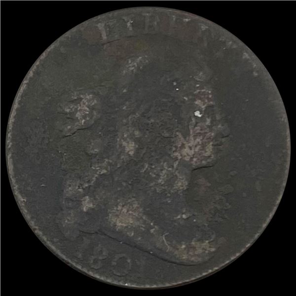 1801 Classic Head Large Cent NICELY CIRCULATED