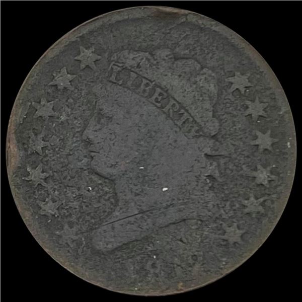 1839 Liberty Head Large Cent NICELY CIRCULATED