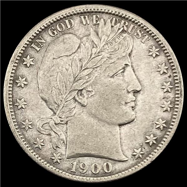 1900-S Barber Half Dollar CLOSELY UNCIRCULATED