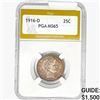 1916-D Barber Quarter PGA MS65