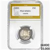 1893 Isabella Silver Quarter PGA MS65+