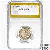 1934-D Buffalo Nickel PGA MS64