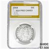 1908 Barber Half Dollar PGA PR65 CAMEO