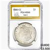 Image 1 : 1880-CC Morgan Silver Dollar PGA MS66 VAM-3