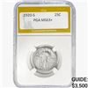 1920-S Standing Liberty Quarter PGA MS63+
