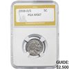 1938-D/S Buffalo Nickel PGA MS67