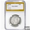 1908 Barber Half Dollar PGA MS66