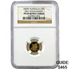 Image 1 : 2009-P Australia 2001 G$5 Kookaburra NGC PF69