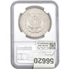 Image 2 : 1891 Morgan Silver Dollar NGC MS63