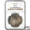 1891-O Morgan Silver Dollar NGC MS63
