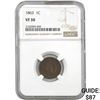 Image 1 : 1863 Indian Head Cent NGC VF30