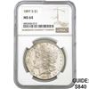 1897-S Morgan Silver Dollar NGC MS64
