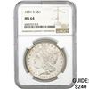 Image 1 : 1881-S Morgan Silver Dollar NGC MS64