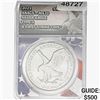 Image 1 : 2021 Silver Eagle ANACS MS70 TY2, First Strike Coin