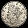 Image 1 : 1883 Liberty Head Nickel W/Cents CHOICE AU