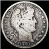 Image 1 : 1901-S Barber Half Dollar NICELY CIRCULATED