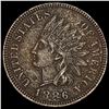 Image 1 : 1886 Indian Head Cent CLOSELY UNCIRCULATED