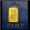 Image 1 : PAMP Suisse 1g Gold Bar 999.9 UNCIRCULAT
