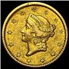 Image 1 : 1849 Liberty Head Gold Dollar CLOSELY UNCIRCULATED