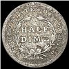 Image 2 : 1837 Seated Liberty Half Dime NICELY CIRCULATED