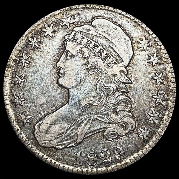 1829 Capped Bust Half Dollar CLOSELY UNCIRCULATED