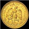 Image 2 : 1945 Mexico 2 Pesos Gold Coin GEM BU