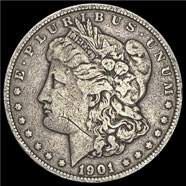 1901 Morgan Silver Dollar LIGHTLY CIRCULATED