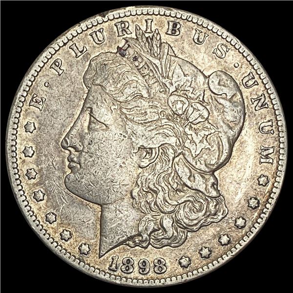 1898-S Morgan Silver Dollar LIGHTLY CIRCULATED