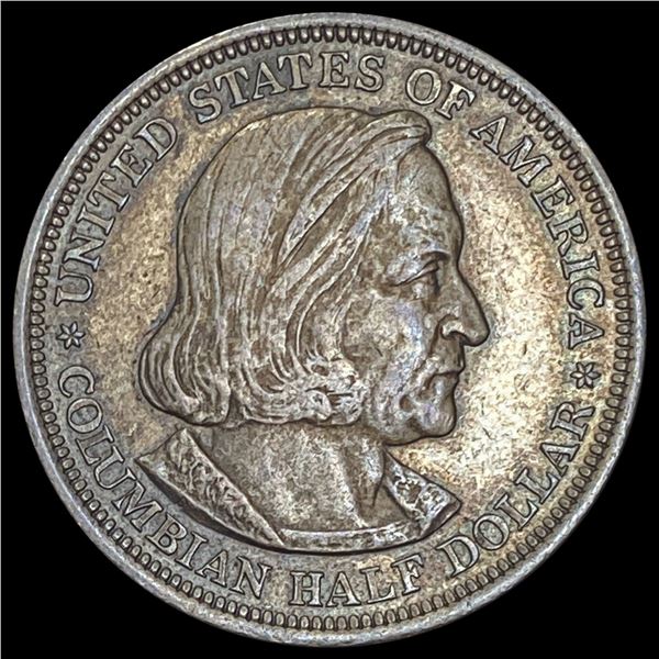 1892 Columbian Half Dollar CLOSELY UNCIRCULATED
