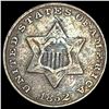 1852 Silver Three-Cent Piece LIGHTLY CIRCULATED