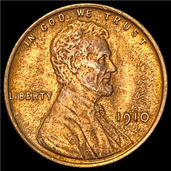 1910 Lincoln Wheat Cent GEM BU