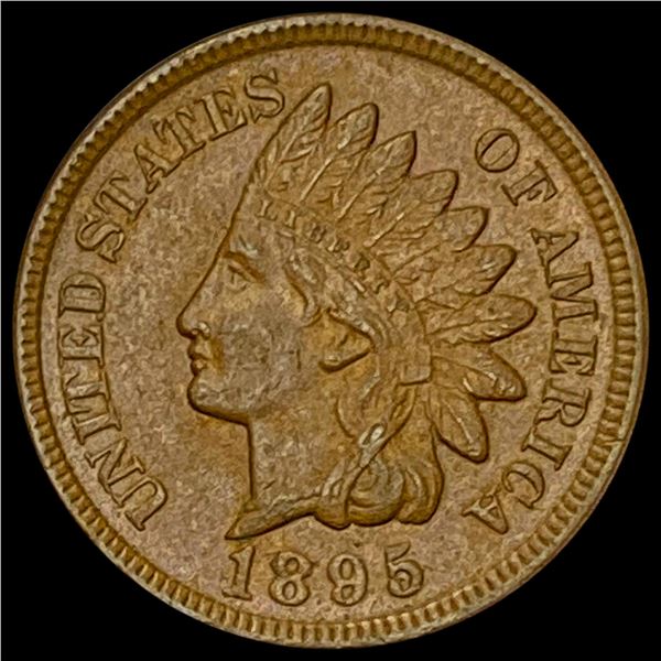 1895 Indian Head Cent CHOICE AU