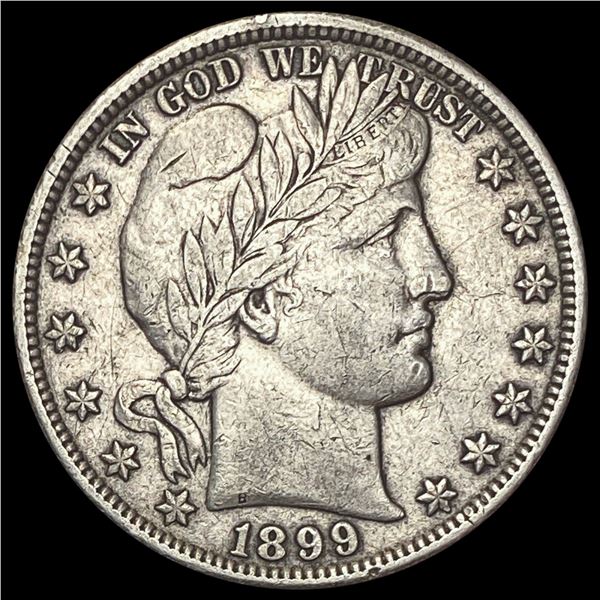 1899-O Barber Half Dollar CLOSELY UNCIRCULATED