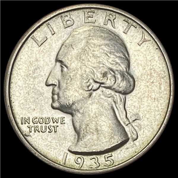 1935-S Washington Quarter UNCIRCULATED