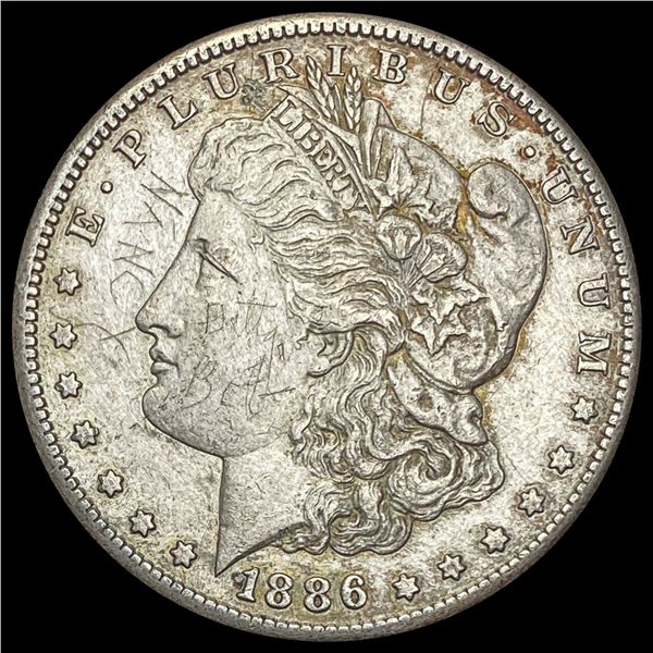 1886-S Morgan Silver Dollar CLOSELY UNCIRCULATED
