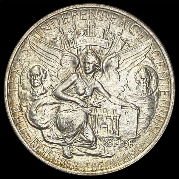 1937 Texas Independence Half Dollar GEM BU