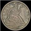 1840 Seated Liberty Half Dollar LIGHTLY CIRCULATED