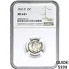 Image 1 : 1942-D Mercury Silver Dime NGC MS67+