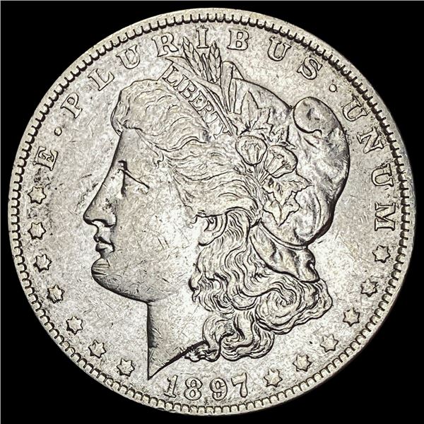 1897-O Morgan Silver Dollar CLOSELY UNCIRCULATED
