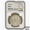 1886 Morgan Silver Dollar NGC MS66