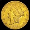 Image 1 : 1904 Liberty Head $20 Double Eagle UNCIRCULATED