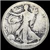 Image 1 : 1916-S Walking Liberty Half Dollar NICELY CIRCULATED