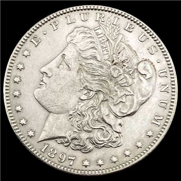 1897 Morgan Silver Dollar CHOICE BU