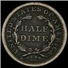 Image 2 : 1851 Seated Liberty Half Dime CLOSELY UNCIRCULATED
