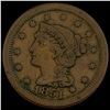 Image 1 : 1851 Braided Hair Large Cent LIGHTLY CIRCULATED