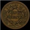Image 2 : 1851 Braided Hair Large Cent LIGHTLY CIRCULATED
