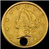 Image 1 : 1851 Liberty Head $1 Gold Dollar HIGH GRADE