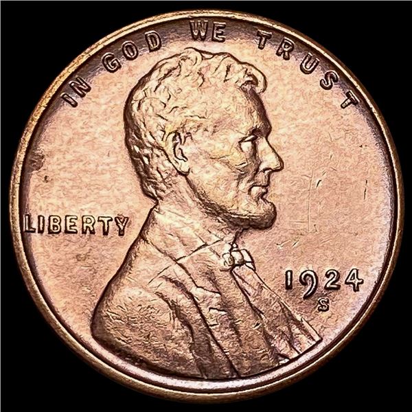 1924-S Lincoln Wheat Cent UNCIRCULATED