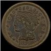 Image 1 : 1856 Braided Hair Large Cent CLOSELY UNCIRCULATED